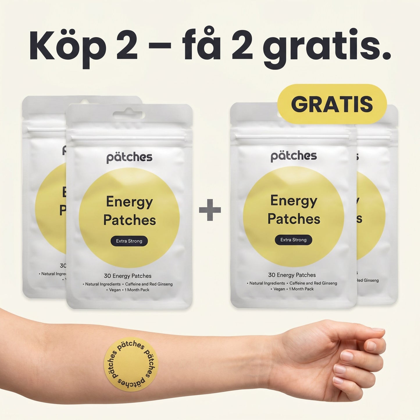Köp 2, Få 2: Pigghetsplåster